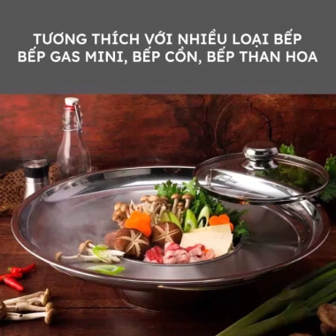Nồi lẩu nón Fivestar 18cm inox, dùng tốt trên bếp từ - Giá ưu đãi 249.000 VND