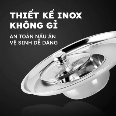 Nồi lẩu nón Fivestar 18cm inox, dùng tốt trên bếp từ - Giá ưu đãi 249.000 VND