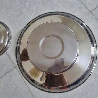 Nồi lẩu nón mâm vành 22cm & 44cm inox cao cấp, dùng mọi bếp kể cả bếp từ - Giá ưu đãi 235.200đ