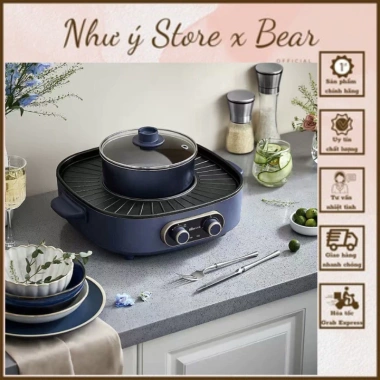 Nồi Lẩu Nướng 2 In 1 DKL-B17C1 Chống Dính – Bảo Hành 12 Tháng, Giá ưu đãi 1,014,000₫