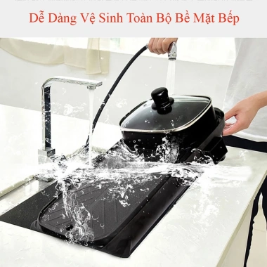 Nồi lẩu nướng 2 trong 1 1.300W - Tiện lợi, bảo hành 24 tháng, 344.000 VND