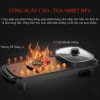 Nồi lẩu nướng 2 trong 1 1.300W - Tiện lợi, bảo hành 24 tháng, 344.000 VND 4