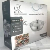 Nồi Lẩu Thái ORKIN 3 Đáy iNOX 304 - Đường Kính 30cm, Dùng Được Mọi Loại Bếp, Giá Ưu Đãi 335.000 VNĐ 3