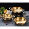 Nồi lẩu thép không gỉ mạ vàng phong cách Hàn Quốc - Chỉ 99.000đ, giảm 21.780đ