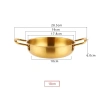 Nồi lẩu thép không gỉ mạ vàng phong cách Hàn Quốc - Chỉ 99.000đ, giảm 21.780đ 7