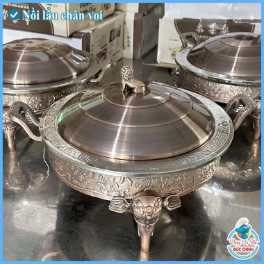 Nồi lẩu voi chân cồn đẳng cấp - Giá ưu đãi 940.000₫, chất liệu bền, hiện đại 2