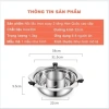 Nồi Lẩu Xoay Nâng 2 Tầng Inox Hàn Quốc Đa Năng Cao Cấp Dùng Mọi Bếp Giá 339k 2