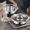 Nồi Lẩu Xoay Nâng 2 Tầng VUIHOME Inox Hàn Quốc Đa Năng - Dùng Bếp Ga, Từ, Hồng Ngoại, Giá Ưu Đãi 194,923 VND 3
