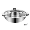 Nồi Lẩu Xoay Nâng 2 Tầng VUIHOME Inox Hàn Quốc Đa Năng - Dùng Bếp Ga, Từ, Hồng Ngoại, Giá Ưu Đãi 194,923 VND 4