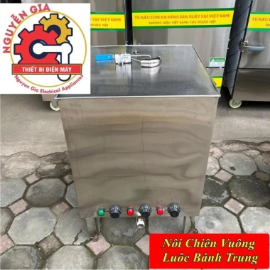 Nồi Luộc Bánh Chưng Vuông Kết Hợp Chiên Tách Dầu Tự Động Việt Nam - Giá 3,5 Triệu 4