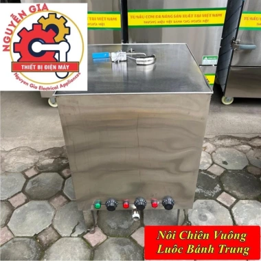 Nồi luộc bánh chưng vuông thủ công Việt Nam Đóng tay đặt theo yêu cầu giảm 35% 7