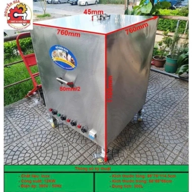 Nồi luộc bánh chưng vuông tự động - chiên tách dầu, Việt Nam, giảm 3,5tr