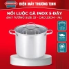 Nồi luộc gà 5 đáy đạt tường size 32 - Hàng chính hãng, giá tốt 654.000₫