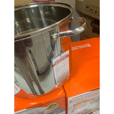 Nồi luộc gà 5 đáy đạt tường size 32 - Hàng chính hãng, giá tốt 654.000₫