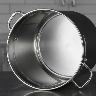 Nồi luộc gà bếp từ 3 đáy inox 15L-165L Gorilla Chef - Giá chỉ 599k, dùng cho bếp gas