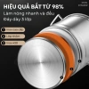 Nồi luộc gà bếp từ 3 đáy inox 15L-165L Gorilla Chef - Giá chỉ 599k, dùng cho bếp gas 6
