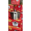 Nồi luộc gà inox 30 cm 12 lít - Siêu to, dày dặn, nắp vung kính sang trọng, giảm giá 245k