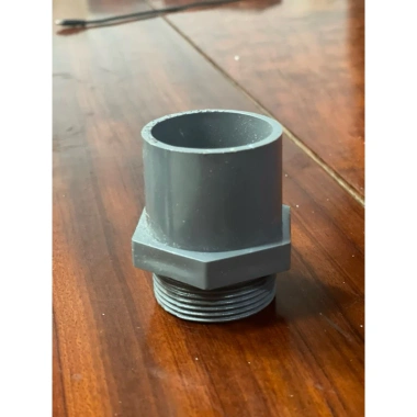 Nối măng xông ren PVC, lắp máy bơm 34/48 ren, chuyển 27‑34‑42, giá 16.000 VNĐ 5