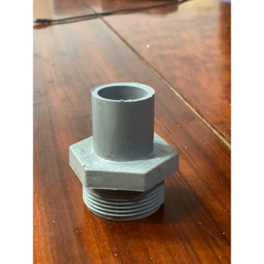 Nối măng xông ren PVC, lắp máy bơm 34/48 ren, chuyển 27‑34‑42, giá 16.000 VNĐ 6