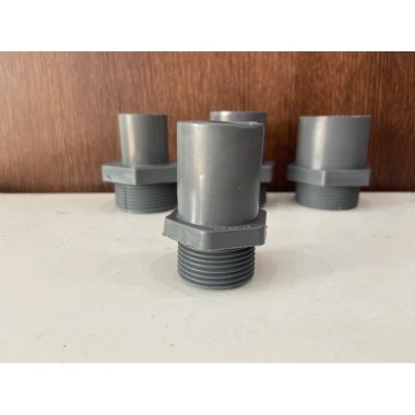 Nối măng xông ren PVC, lắp máy bơm 34/48 ren, chuyển 27‑34‑42, giá 16.000 VNĐ 7