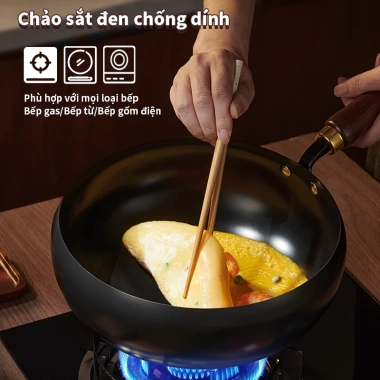 Nồi nấu 24/28cm và chảo sâu lòng chống dính - Nồi sữa cao cấp, đựng thức ăn bé, giảm còn 189.000₫