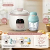 Nồi Nấu Chậm 0.8L BEAR SUBE001 + Máy Xay Ăn Dặm B06V1 - Giá 1.143.000₫, cho bé 10