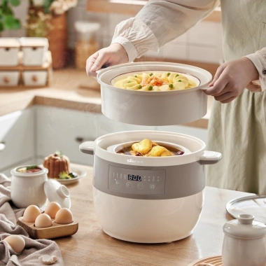 Nồi Nấu Chậm 2.5L Đa Năng Bear DDZ-B25Q3 kèm Xửng Hấp - Hàng Chính Hãng, Giá 1.249.000 8