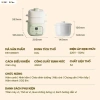 Nồi nấu chậm BEAR 0.8L EST-085DH - Chưng yến cách thủy cho bé, giàu dưỡng chất, BH 18 tháng, giá 570.000 VNĐ 9