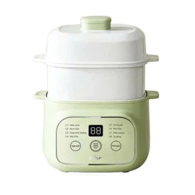 Nồi nấu chậm BEAR 0.8L EST-085DH - Chưng yến cách thủy cho bé, giàu dưỡng chất, BH 18 tháng, giá 570.000 VNĐ