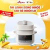 Nồi nấu chậm BEAR 2.5L SC-5H25M34 - Lồng hấp nấu cháo, chưng yến, bảo hành 18 tháng