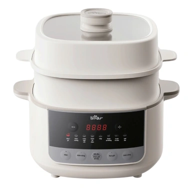 Nồi nấu chậm BEAR 2.5L SC-5H25M34 - Lồng hấp nấu cháo, chưng yến, bảo hành 18 tháng 10 Nồi nấu chậm BEAR 2.5L SC-5H25M34 - Lồng hấp nấu cháo, chưng yến, bảo hành 18 tháng 10