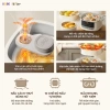Nồi Nấu Chậm Bear SC 5H25M34 2.5L - 8 chế độ hầm, hấp, giữ dinh dưỡng cho bé, giá ưu đãi 1.578.000 VND 4