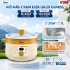 Nồi Nấu Chậm Gilux GLN85S 3L Bảng Điện Tử Hẹn Giờ - Chưng Yến, Nấu Cháo, Cách Thủy Cho Bé, Giá 899.000₫