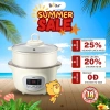 Nồi Nấu Cháo Chậm 1.6L Bear SUBE002 Đa Năng, Lồng Hấp, Chưng Yến, Cách Thuỷ, BH 18 Tháng - Giá 554.000 VND