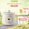 Nồi Nấu Cháo Chậm BEAR NNC15 1.5L – Nấu Cháo, Chè, Ngũ Cốc, Giá 647.000₫