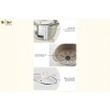Nồi Nấu Cháo Chậm Bear SUBE002 1.6L Đa Năng - Chưng Yến, Hầm, Ninh, Hấp Rau Củ - Chính Hãng BH 18 Tháng 7