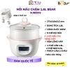 Nồi Nấu Cháo Chậm Bear SUBE002 1.6L Đa Năng - Chưng Yến, Hầm, Ninh, Hấp Rau Củ - Chính Hãng BH 18 Tháng 10
