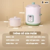 Nồi Nấu Cháo Chậm Beemi JSH 1L Cách Thủy An Toàn - Đa Chức Năng, Thố Sứ, Giá 369.000đ 3