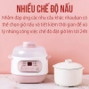 Nồi nấu cháo chậm đa năng 6 chế độ, chưng yến, lòng nồi sứ 1L, hẹn giờ - Giá 369.000đ 3