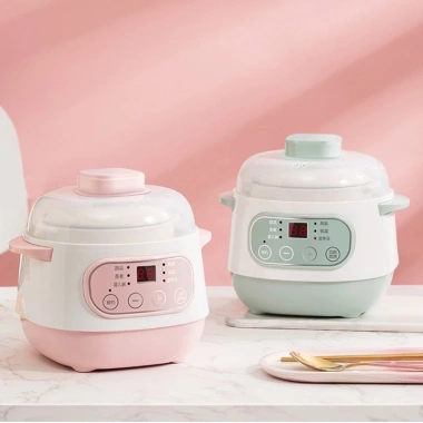 Nồi nấu cháo chậm đa năng 6 chế độ, chưng yến, lòng nồi sứ 1L, hẹn giờ - Giá 369.000đ 8