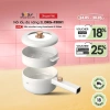 Nồi nấu điện Bear 3L DRG-F30H1 & 1.6L DRG-P16M2 kèm xửng hấp - Hàng chính hãng, 529.000₫