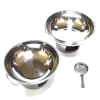 Nồi nấu lẩu inox HCHC dùng trên than, cồn, dã ngoại - chỉ 160.600 VND 6