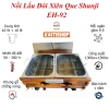 Nồi nấu lẩu xiên que Bếp Oden Lẩu Ly Đôi 18 ngăn 1.300W+1.300W - BH 12 Tháng, Giá ưu đãi 1,990,000₫