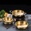 Nồi Nấu Mì Cay INOX mạ Vàng - Chảo chống dính, bếp gas, điện, từ - 48.000₫