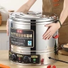 Nồi nấu mì đa năng inox công suất cao - Nấu cháo, bánh bao, canh heo kho, canh cay, bột mì, giá ưu đãi 2,85 triệu 3