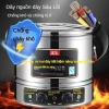 Nồi nấu mì đa năng inox công suất cao - Nấu cháo, bánh bao, canh heo kho, canh cay, bột mì, giá ưu đãi 2,85 triệu 5
