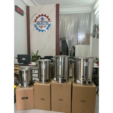 Nồi nấu nước sâm điện 28‑58L, tiết kiệm, bảo hành 12 tháng - Giá 1,7 triệu 6