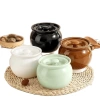 Nồi Ngói Stew Cup 1 người Chống Nước, Cốc Hơi Nước Gốm Sứ Ấm, 276.971₫ 5