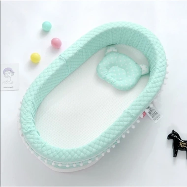 Nôi ngủ chung CASA BEAN chống giật mình, đệm thoáng mát, nôi di động – 660.000₫ 10