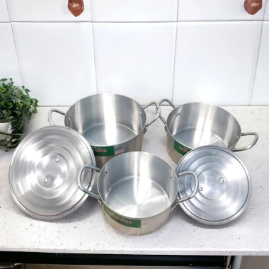 Nồi nhôm đúc dày, nhiều kích thước 16‑20cm, giá ưu đãi 97.100₫, chất lượng xưởng 7